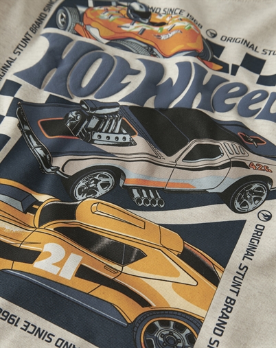 Name it - NMMJunior Hotwheels T-shirt - Peyote Melange